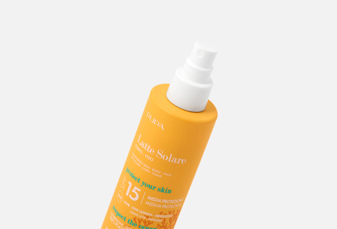 Pupa High-protection Body and face Milk SPF 15 Latte Solare