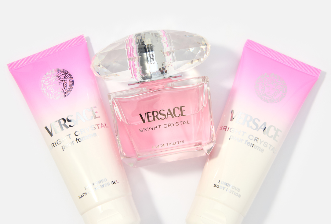 Versace Perfume Set BRIGHT CRYSTAL 4 pcs Versace Perfume Set BRIGHT CRYSTAL