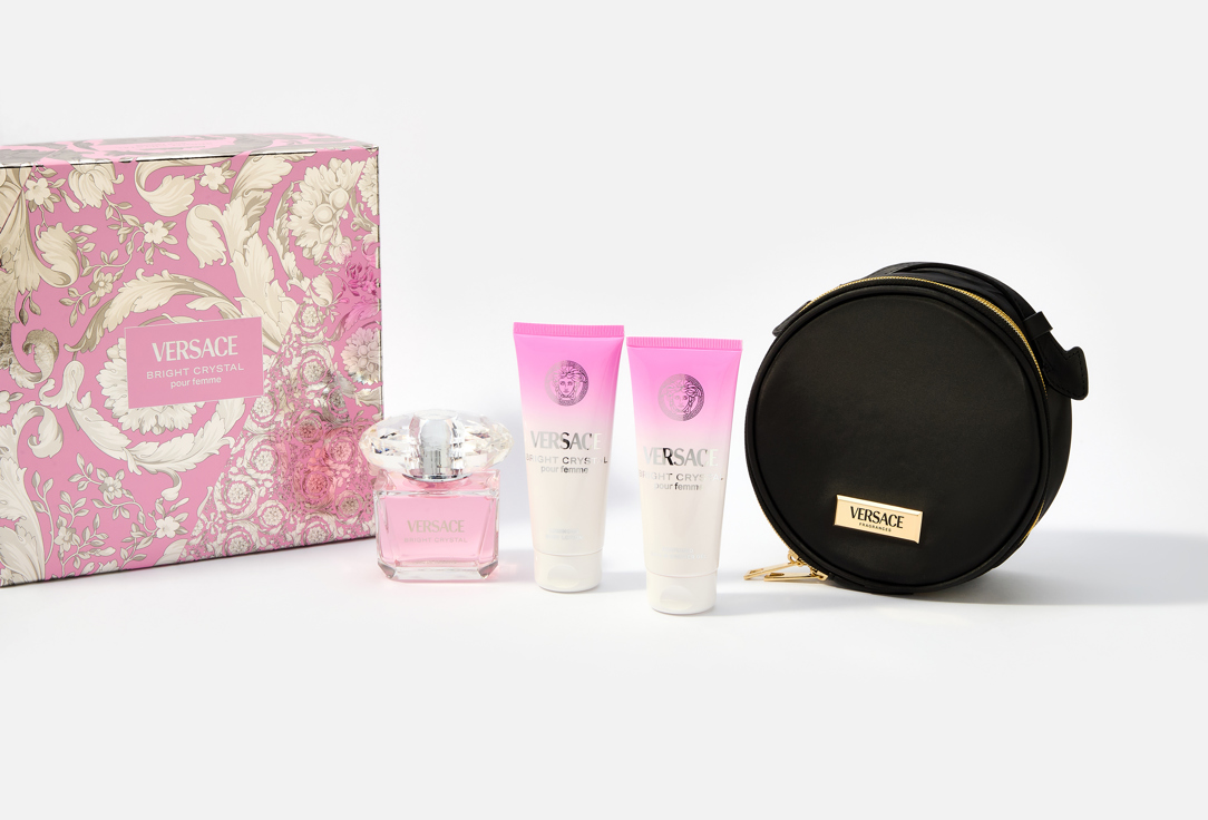 Versace Perfume Set BRIGHT CRYSTAL 4 pcs Versace Perfume Set BRIGHT CRYSTAL