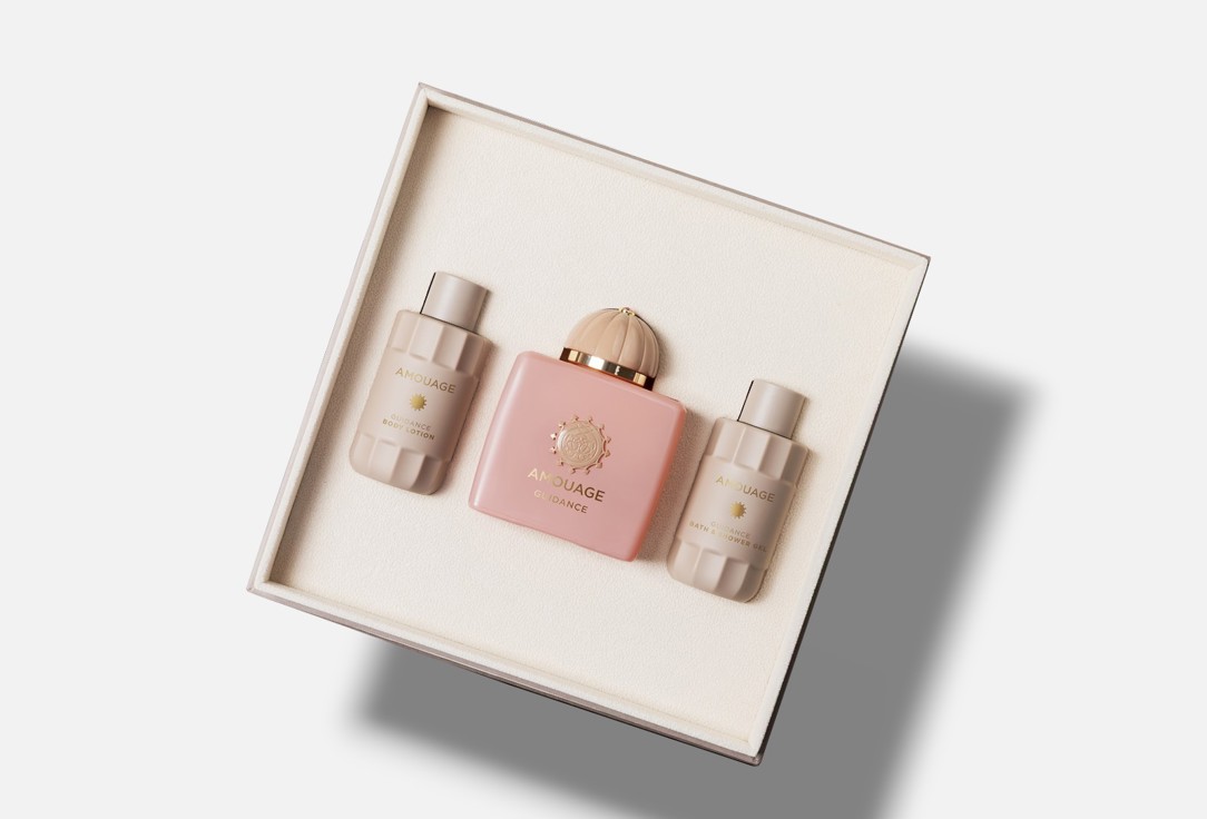 Amouage Eau de Parfum & Body Lotion & Shower Gel set Guidance 3 pcs Amouage Eau de Parfum & Body Lotion & Shower Gel set Guidance