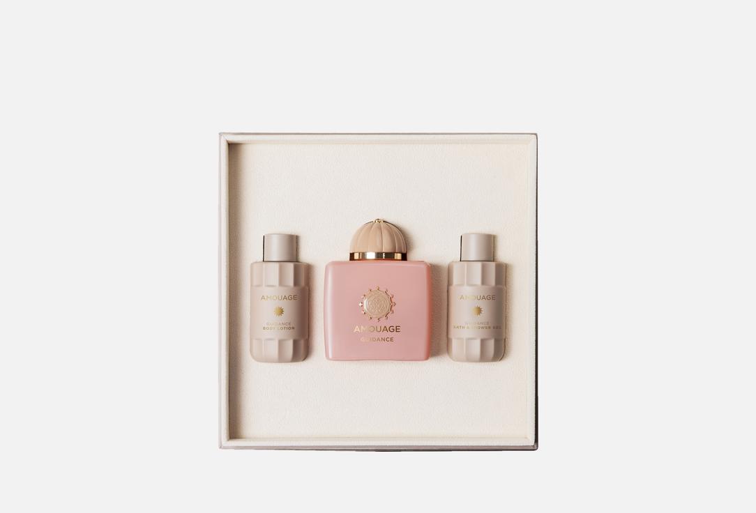 Amouage Eau de Parfum & Body Lotion & Shower Gel set Guidance 3 pcs Amouage Eau de Parfum & Body Lotion & Shower Gel set Guidance