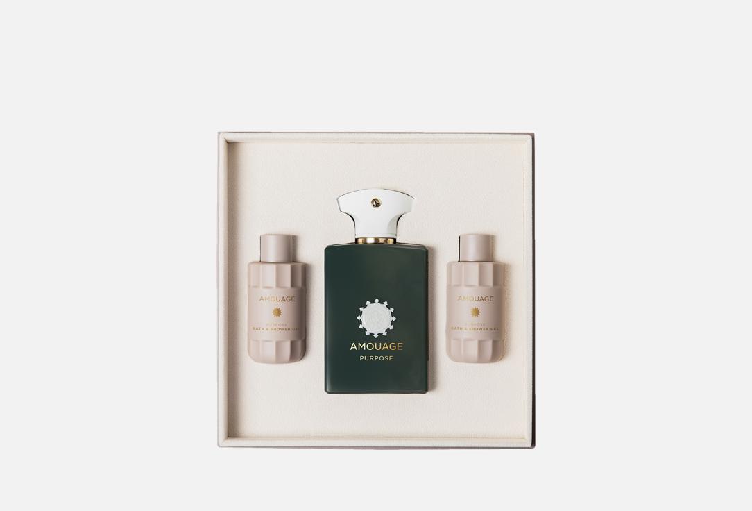 Amouage Eau de Parfum & Body Lotion & Shower Gel set Purpose 3 pcs Amouage Eau de Parfum & Body Lotion & Shower Gel set Purpose