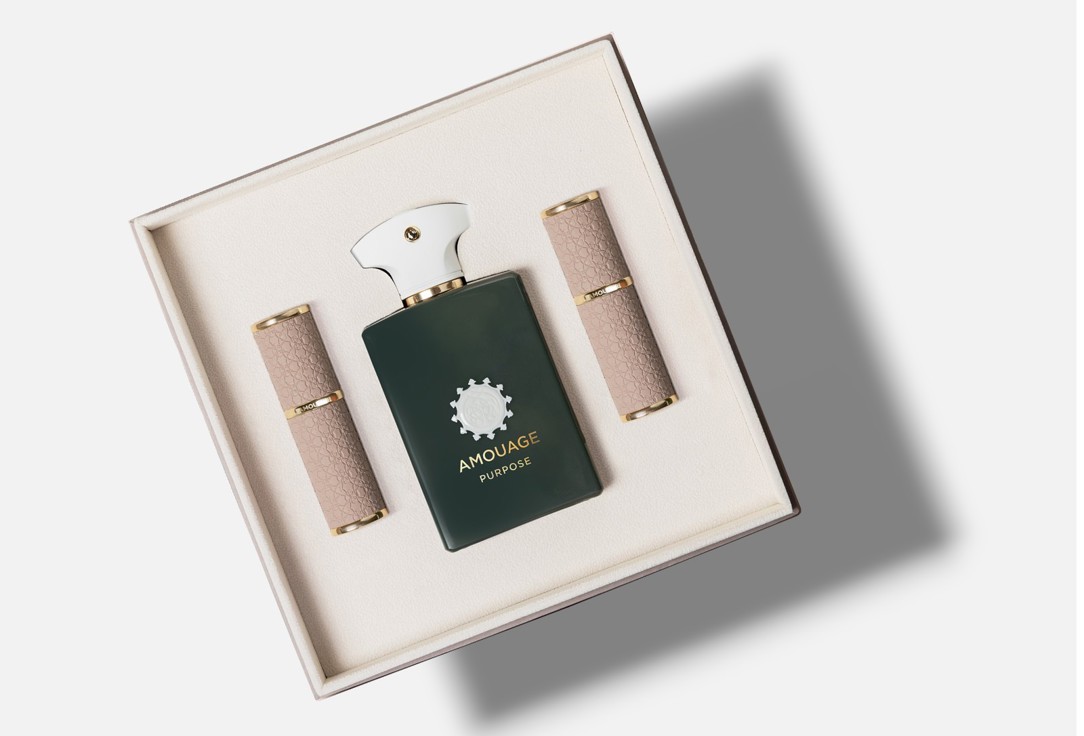 Amouage Eau de Parfum & Extrait de Parfum set Purpose & Purpose 50