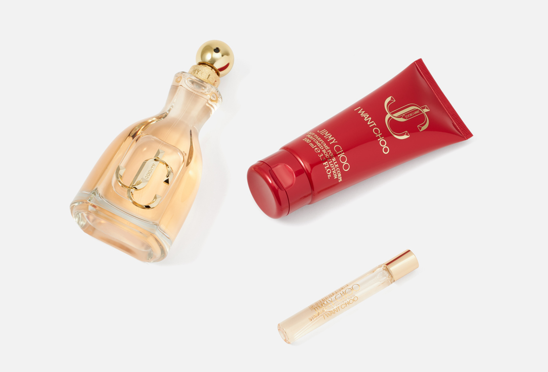 JIMMY CHOO Eau de parfum & Body Lotion Set I Want Cho 3 pcs JIMMY CHOO Eau de parfum & Body Lotion Set I Want Cho