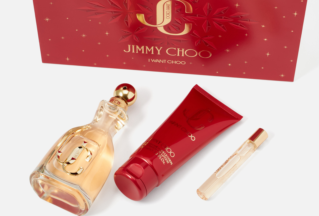 JIMMY CHOO Eau de parfum & Body Lotion Set I Want Cho 3 pcs JIMMY CHOO Eau de parfum & Body Lotion Set I Want Cho