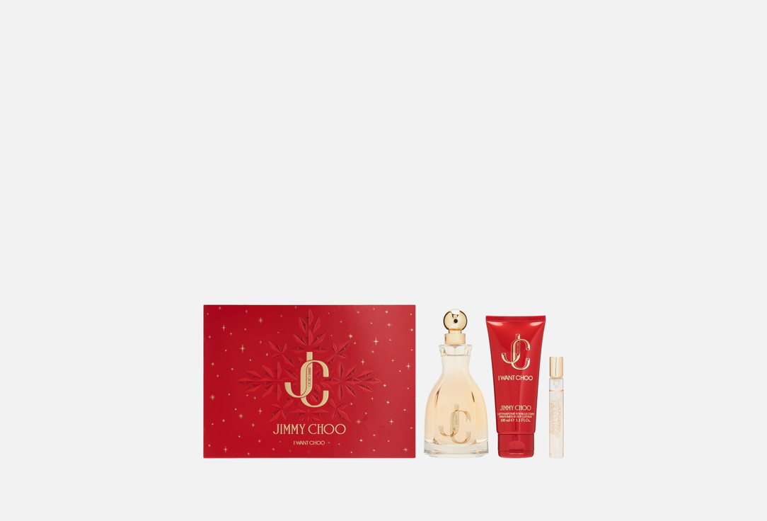 JIMMY CHOO Eau de parfum & Body Lotion Set I Want Cho 3 pcs JIMMY CHOO Eau de parfum & Body Lotion Set I Want Cho