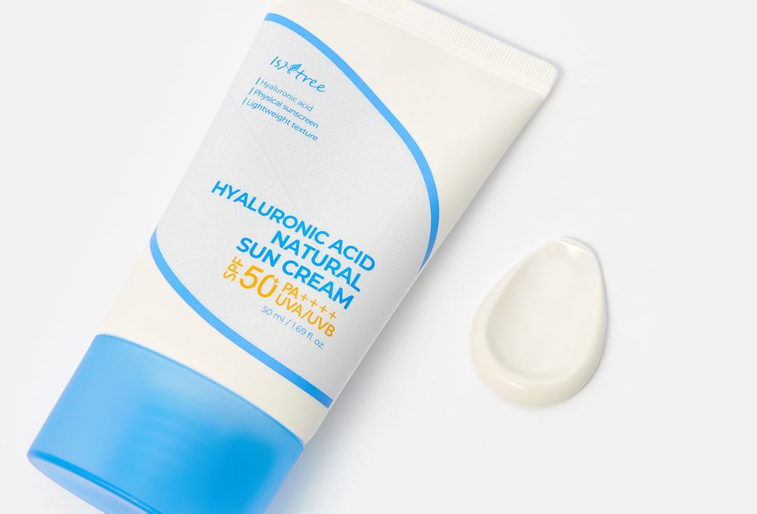 IsNtree Moisturizing daily sun cream Hyaluronic Acid Natural Sun Cream