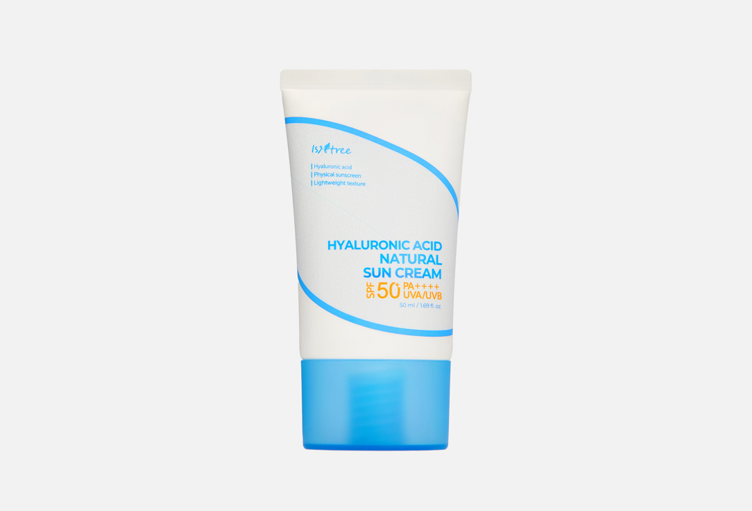 IsNtree Moisturizing daily sun cream Hyaluronic Acid Natural Sun Cream