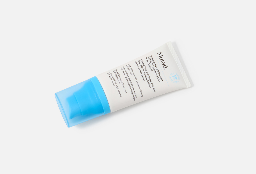 Murad Солнцезащитный крем для лица для жирной кожи SPF 50 Superactive Moisturizer: Mattifying Oil + Pore Control