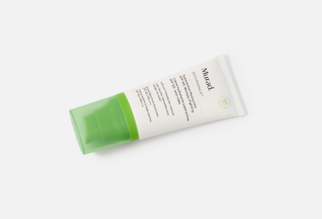 Murad Anti-aging face Sunscreen SPF 50 Superactive Moisturizer: Wrinkle-Fighting