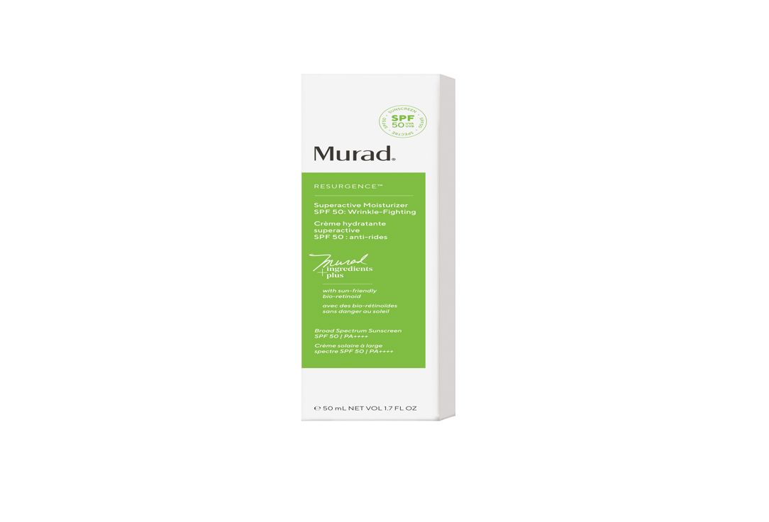 Murad Anti-aging face Sunscreen SPF 50 Superactive Moisturizer: Wrinkle-Fighting 50 ml Murad Anti-aging face Sunscreen SPF 50 Superactive Moisturizer: Wrinkle-Fighting