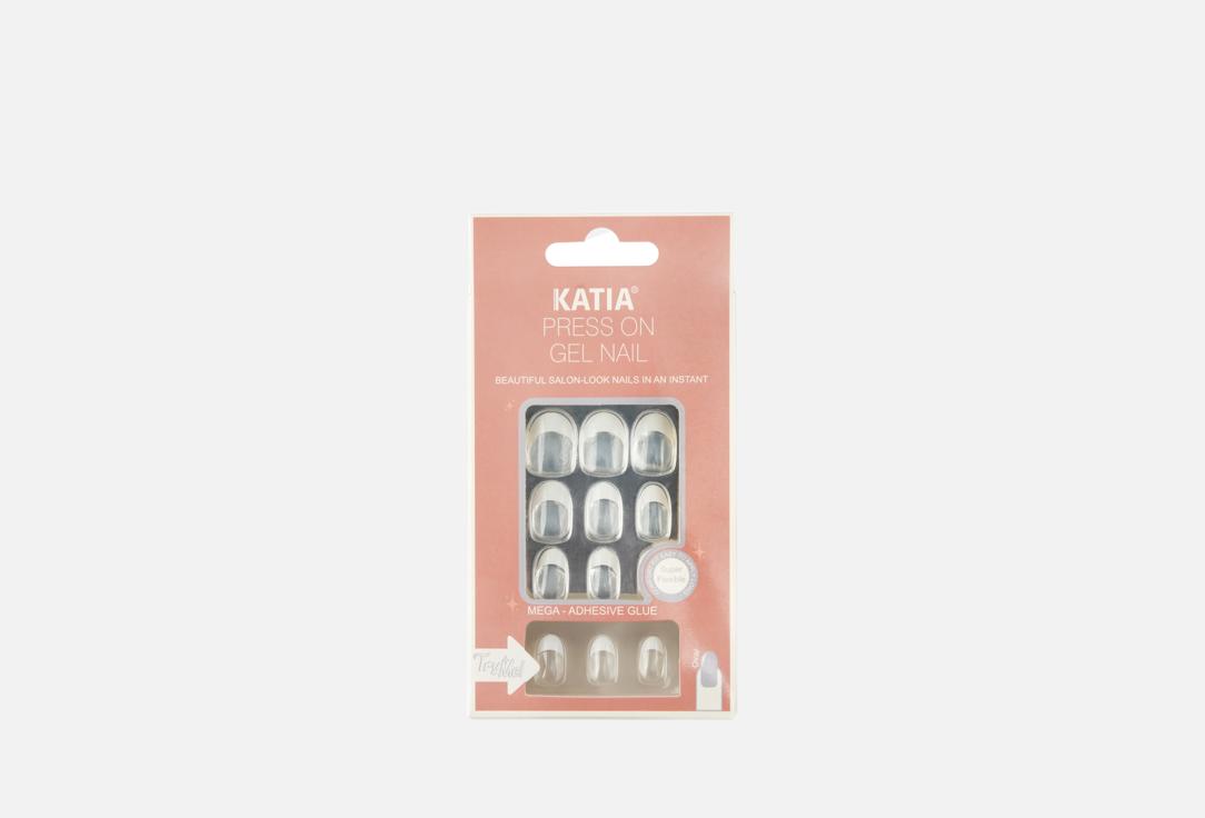 Katia Press On Gel Nail Nails Oval