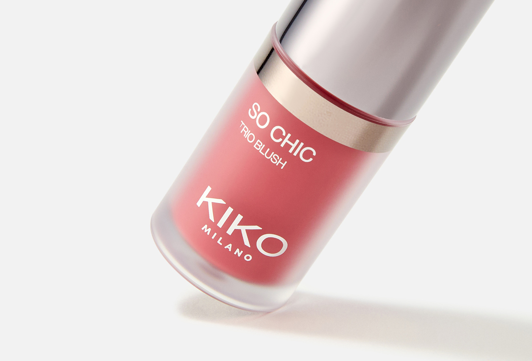 KIKO Milano Velvety 3‑in‑1 blush So Chic Trio Blush