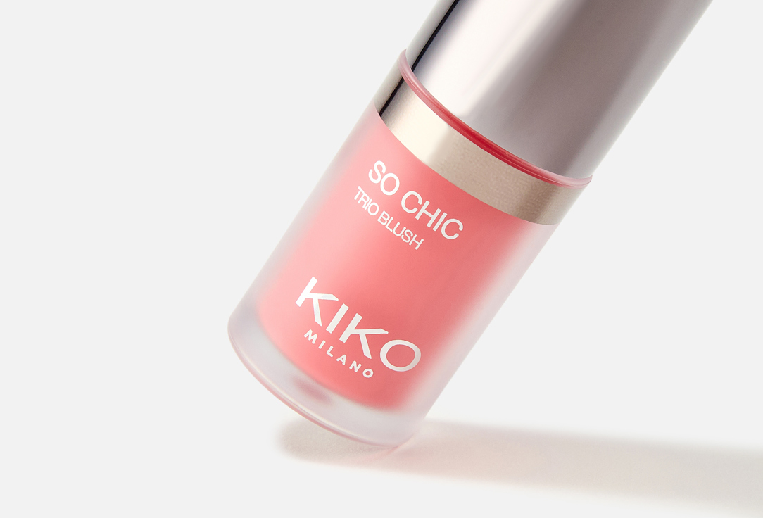 KIKO Milano Velvety 3‑in‑1 blush So Chic Trio Blush