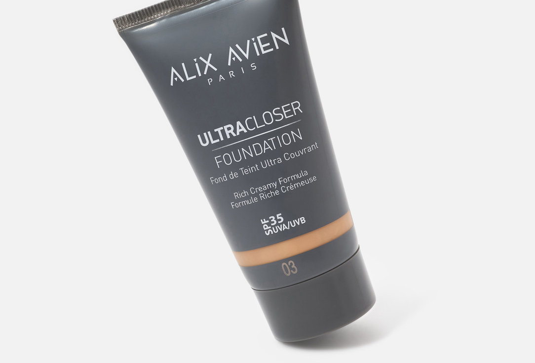 ALIX AVIEN Ultra-coverage creamy foundation SPF 35 UltraCloser Foundation