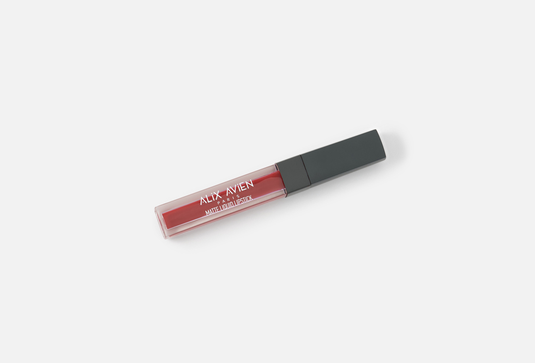 ALIX AVIEN Velvet Long-Wear Lipstick Matte Liquid Lipstick 522, Wine Red 3 ml ALIX AVIEN Velvet Long-Wear Lipstick Matte Liquid Lipstick