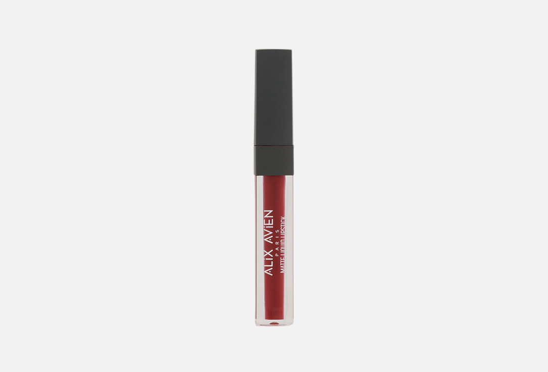 ALIX AVIEN Velvet Long-Wear Lipstick Matte Liquid Lipstick 522, Wine Red 3 ml ALIX AVIEN Velvet Long-Wear Lipstick Matte Liquid Lipstick