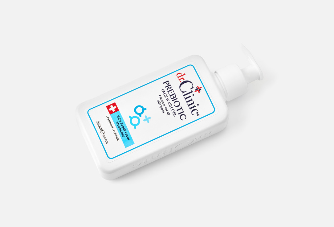 Dr.Clinic Гель для умывания лица Prebiotic Blue 250 мл Dr.Clinic Гель для умывания лица Prebiotic Blue