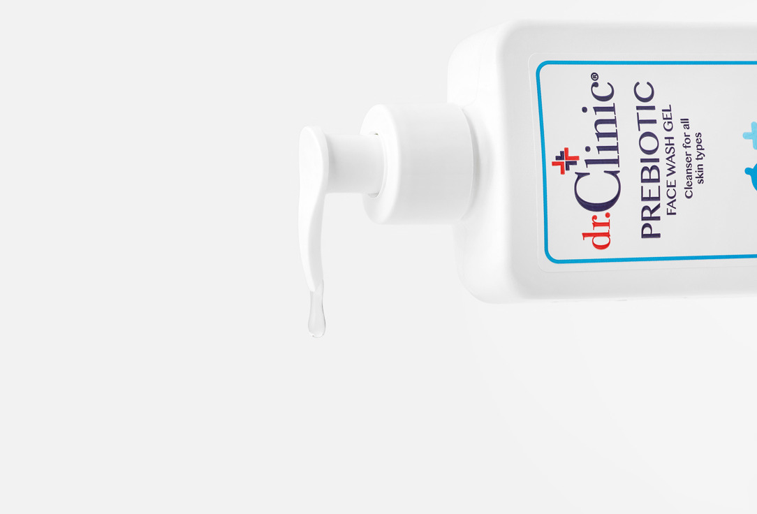 Dr.Clinic Гель для умывания лица Prebiotic Blue 250 мл Dr.Clinic Гель для умывания лица Prebiotic Blue