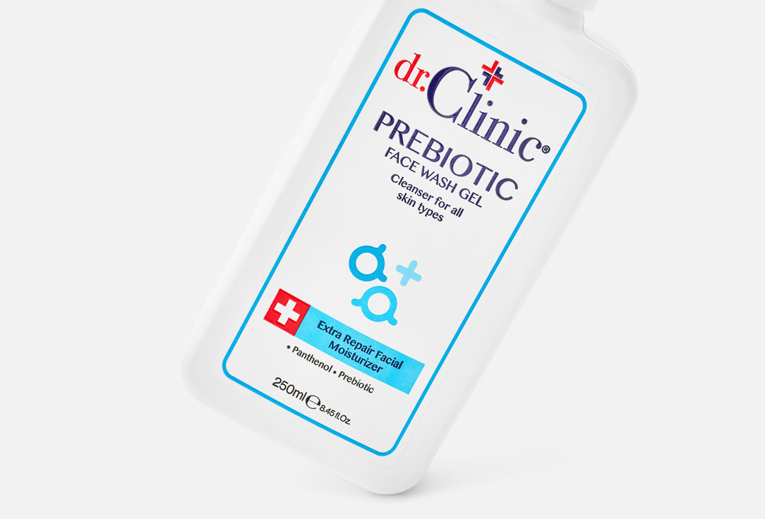 Dr.Clinic Гель для умывания лица Prebiotic Blue 250 мл Dr.Clinic Гель для умывания лица Prebiotic Blue