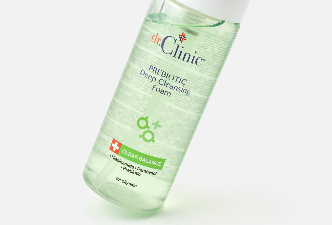 Dr.Clinic Пенка для умывания Prebiotic Green 160 мл Dr.Clinic Пенка для умывания Prebiotic Green