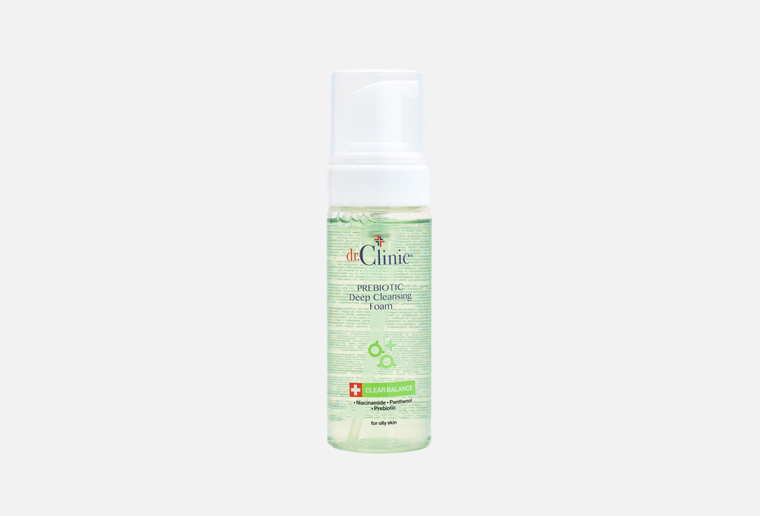 Dr.Clinic Пенка для умывания Prebiotic Green 160 мл Dr.Clinic Пенка для умывания Prebiotic Green
