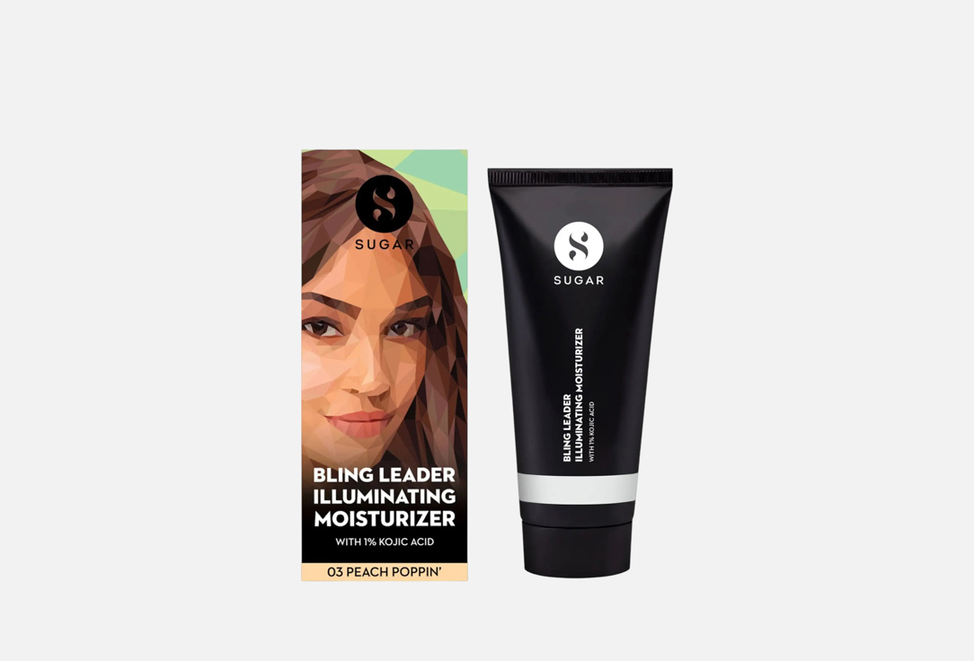 Sugar Cosmetics Radiance face Moisturizer Bling Leader Illuminating Moisturizer 03, Peach Poppin 25 ml Sugar Cosmetics Radiance face Moisturizer Bling Leader Illuminating Moisturizer