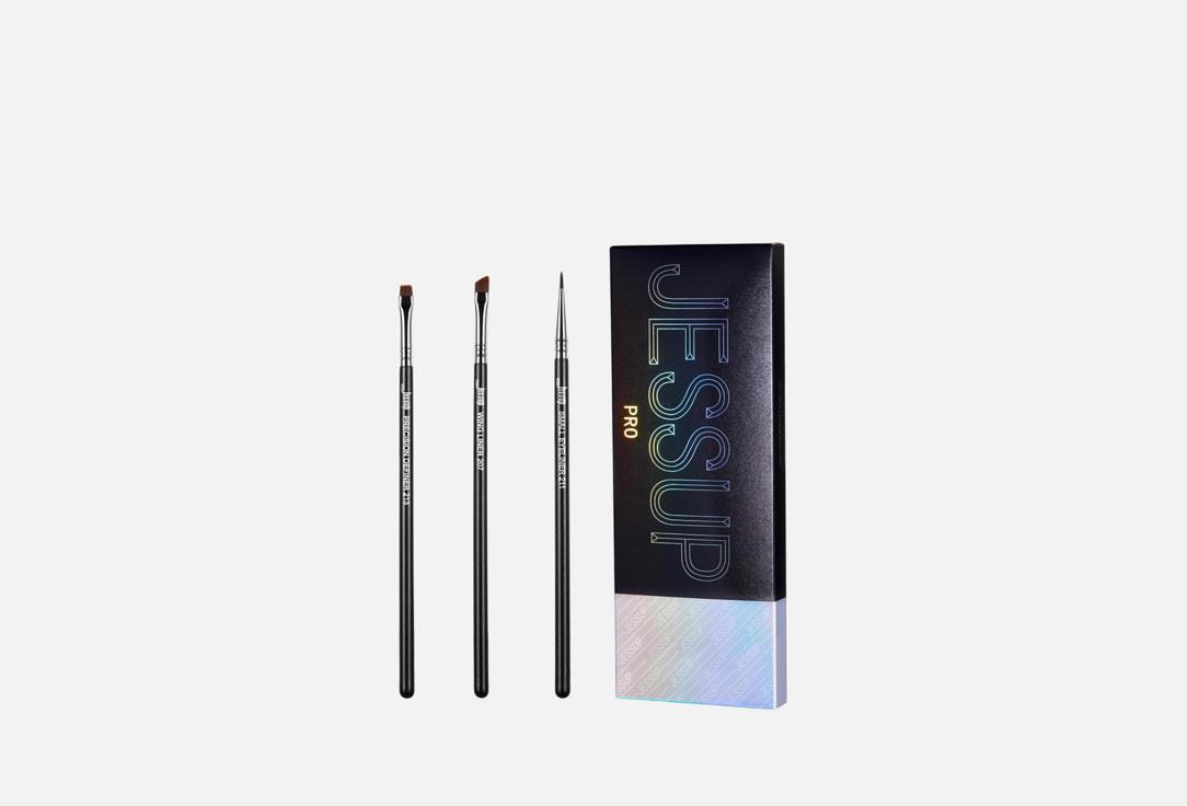 JESSUP Eyeliner Brushes set Pro T346