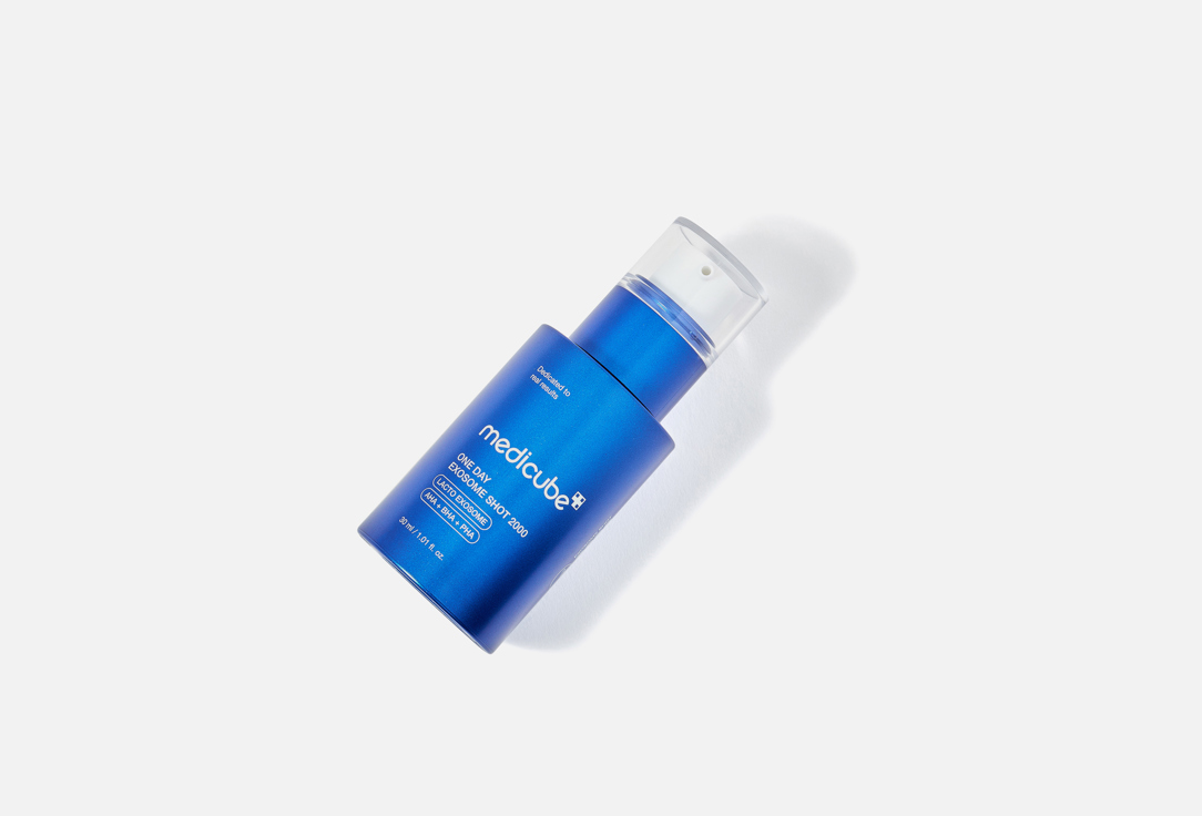 Medicube Pore‑refining micro‑needle Face Serum One Day Exosome Shot 2000