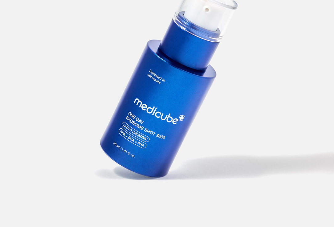 Medicube Pore‑refining micro‑needle Face Serum One Day Exosome Shot 2000
