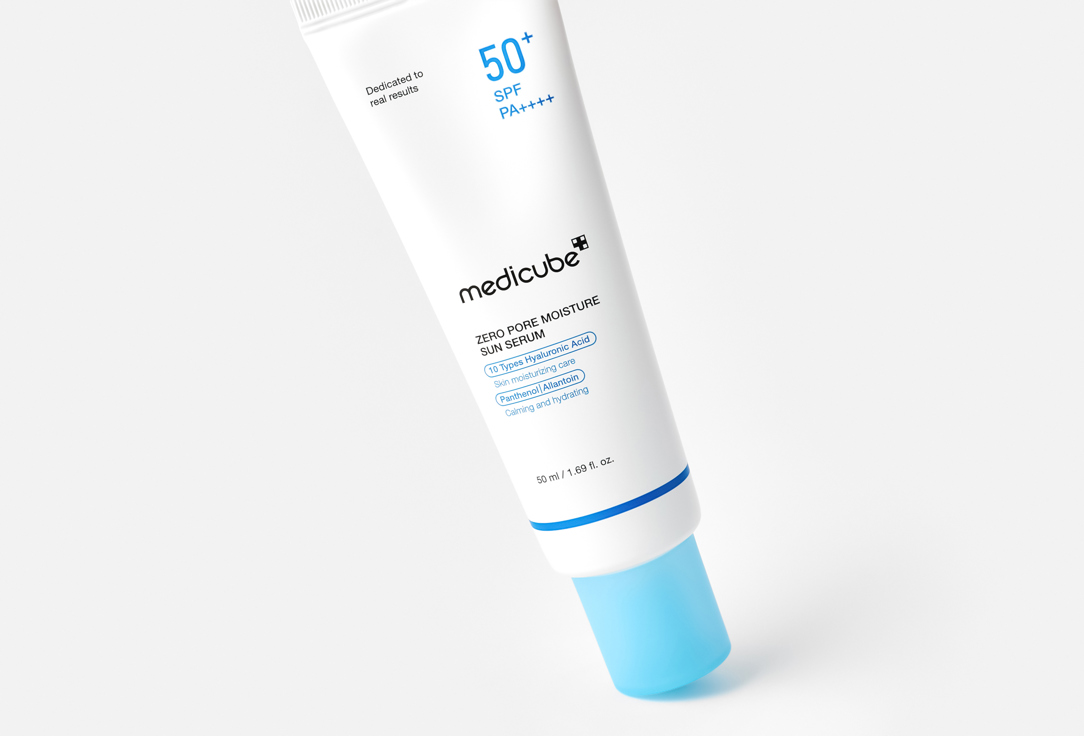 Medicube Hydrating sunscreen serum SPF 50+ PA++++ Zero Pore Moisture Sun Serum