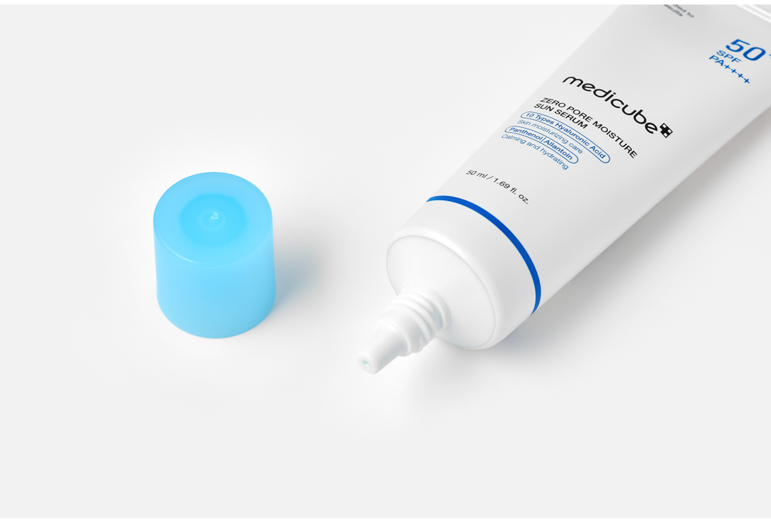 Medicube Hydrating sunscreen serum SPF 50+ PA++++ Zero Pore Moisture Sun Serum