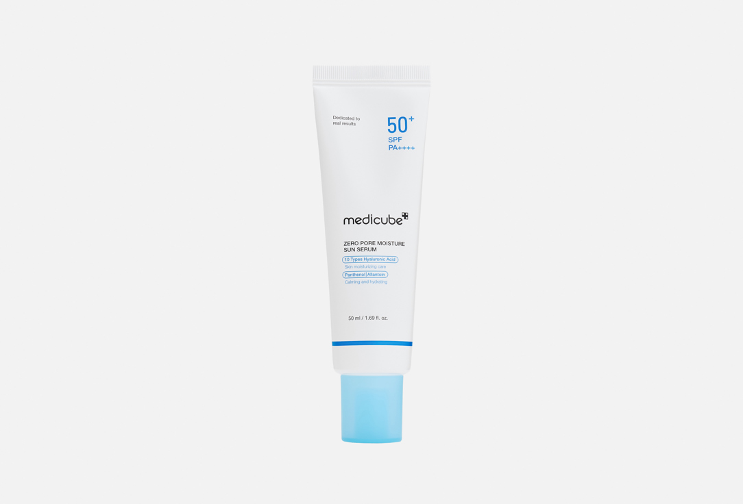 Medicube Hydrating sunscreen serum SPF 50+ PA++++ Zero Pore Moisture Sun Serum