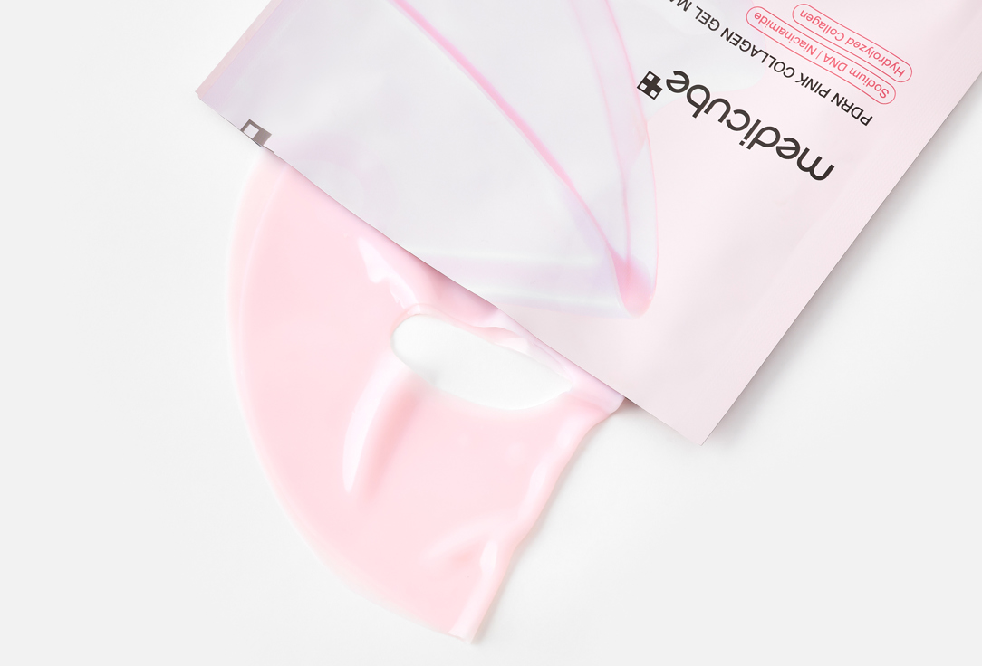Medicube Glow-boosting Hydrogel Mask Pack PDRN Pink Collagen Gel Mask 4 pcs Medicube Glow-boosting Hydrogel Mask Pack PDRN Pink Collagen Gel Mask