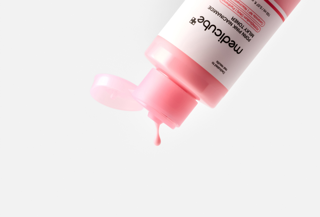 Medicube Hydrating face toner PDRN Pink Niacinamide Milky Toner
