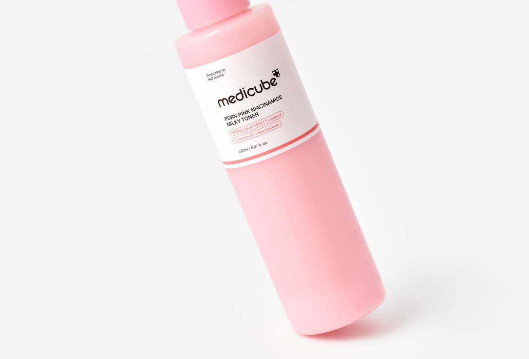 Medicube Hydrating face toner PDRN Pink Niacinamide Milky Toner