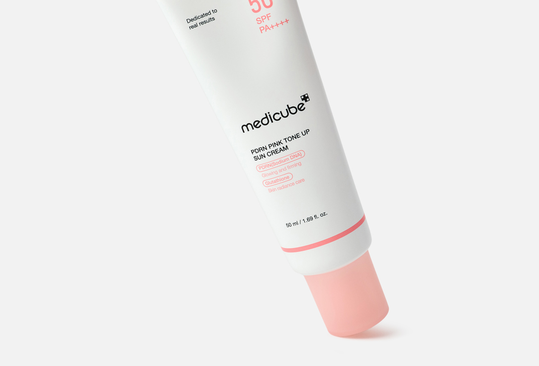 Medicube Tone-Up Sunscreen SPF 50+ PDRN Pink Tone-Up Sun Cream
