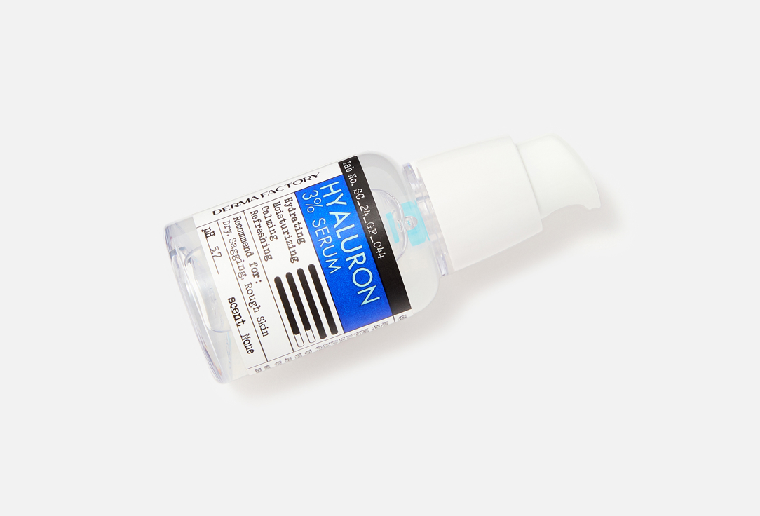 DERMA FACTORY Moisturizing face serum Hyaluron 3% Serum