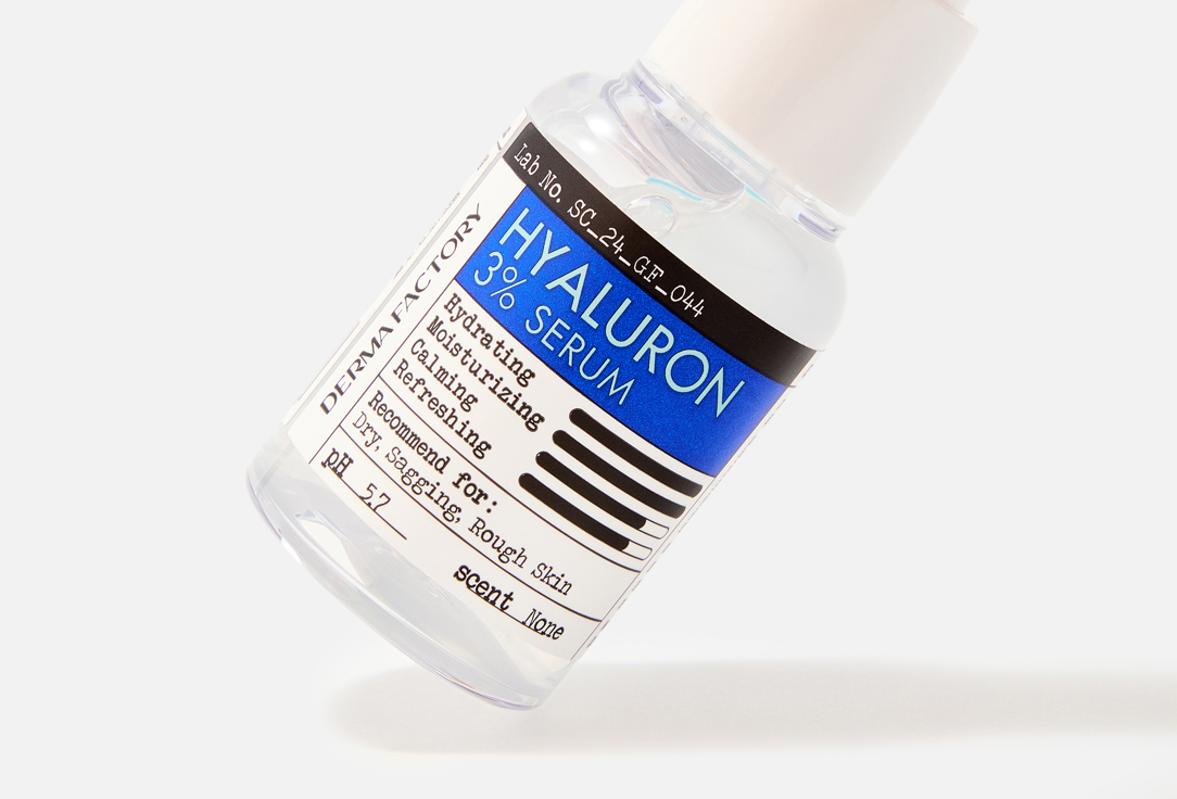DERMA FACTORY Moisturizing face serum Hyaluron 3% Serum