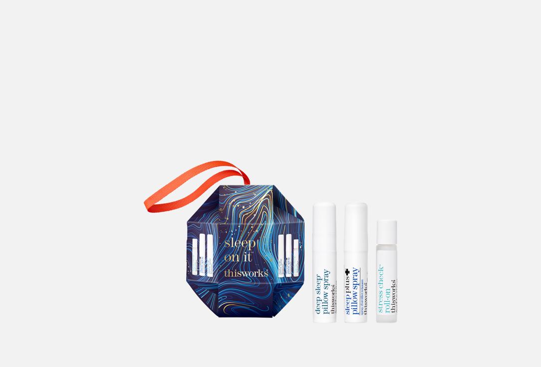 This Works Soothing Pillow Spray & Relaxing Roller Ball Set Sleep On It 3 pcs This Works Soothing Pillow Spray & Relaxing Roller Ball Set Sleep On It