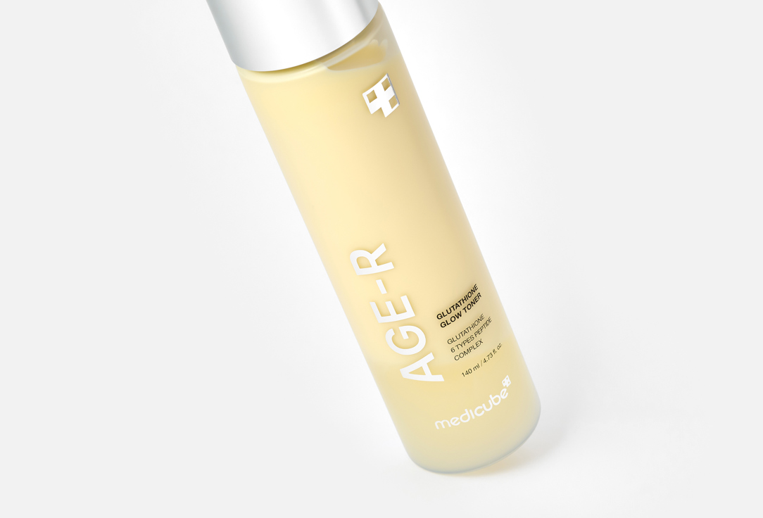 Medicube Brightening double‑layer Toner AGE-R Glutathione Glow Milk Toner