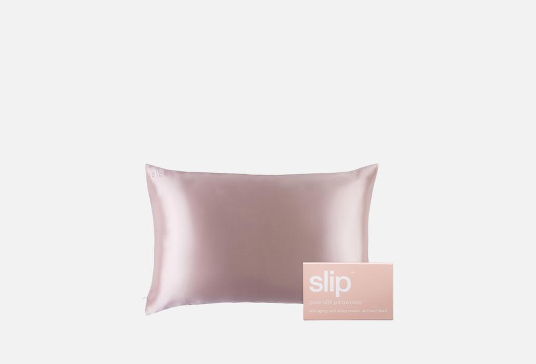 SLIP silk pillowcase Queen Standard PINK 1 pairs SLIP silk pillowcase Queen Standard