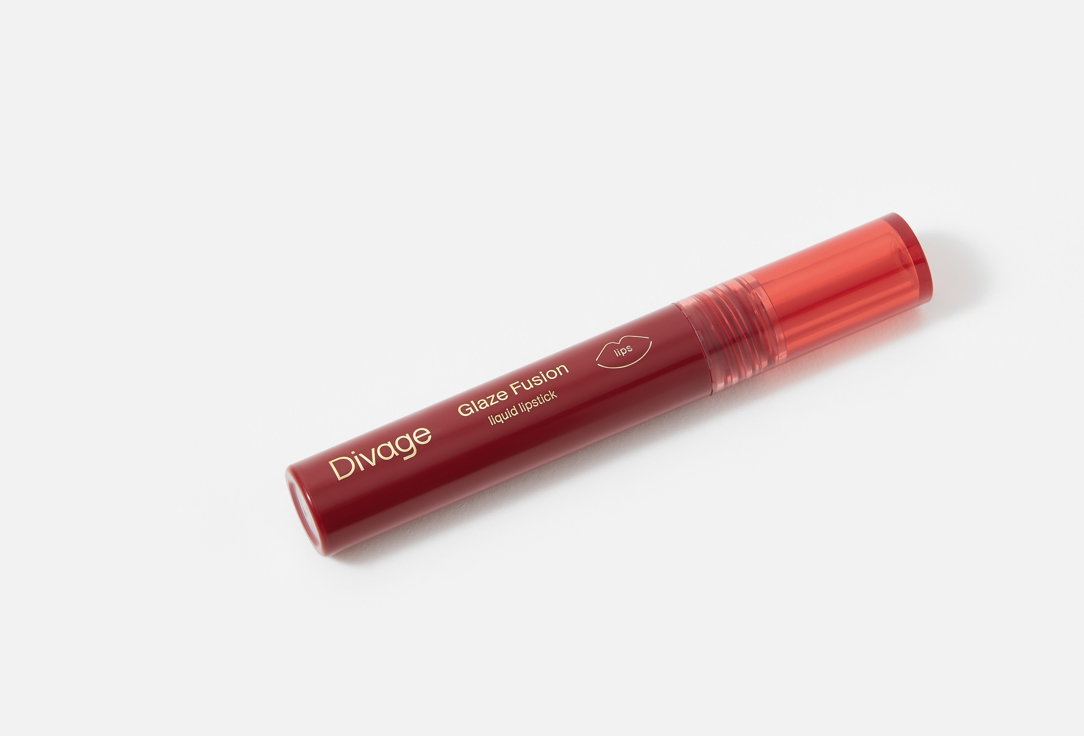 Divage Long-wear Liquid Lipstick Glaze Fusion 05, Cherry 4 ml Divage Long-wear Liquid Lipstick Glaze Fusion