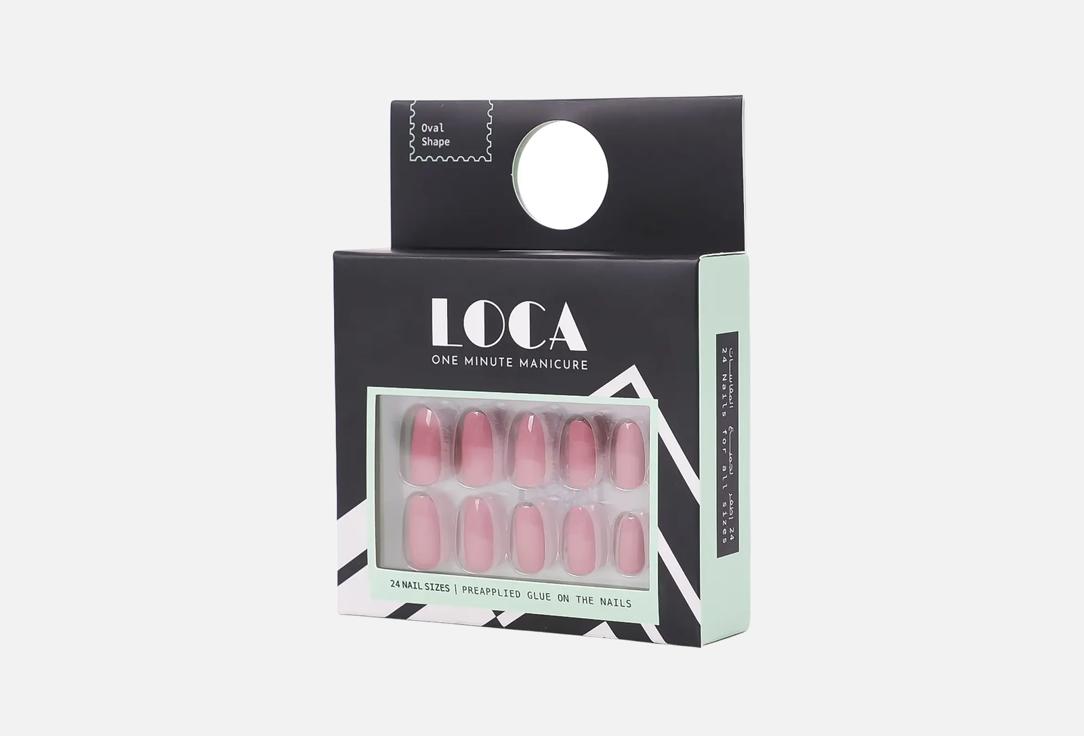 Loca Professional acrylic nails NAILS PINK 30, Pink nude oval 5 g Loca Professional acrylic nails NAILS PINK