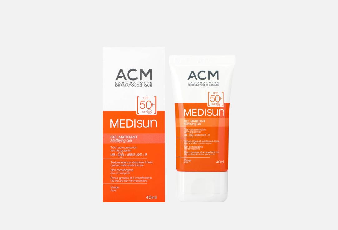 ACM Laboratoire Dermatologique MATTIFYING SUNSCREEN GEL SPF50+ Medisun