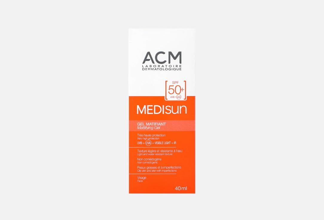 ACM Laboratoire Dermatologique MATTIFYING SUNSCREEN GEL SPF50+ Medisun