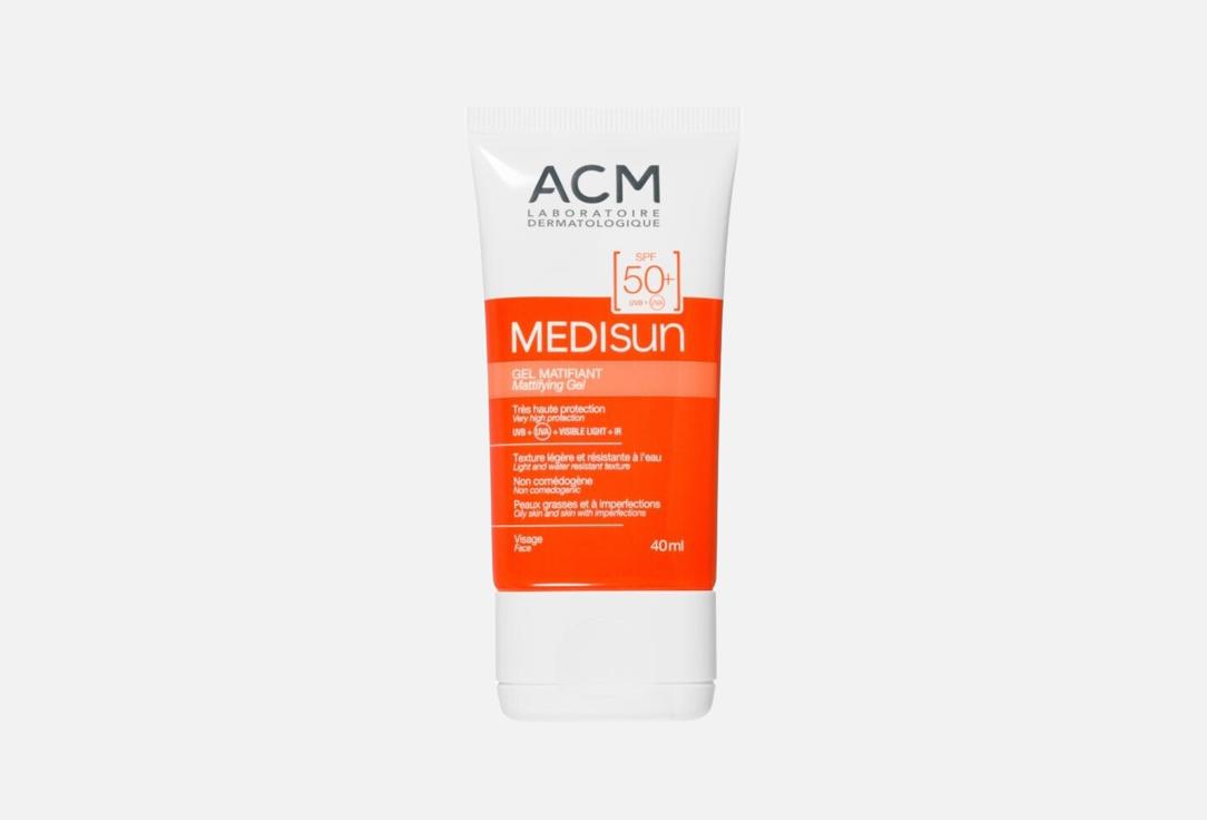 ACM Laboratoire Dermatologique Mattifying sunscreen gel spf50+ Medisun