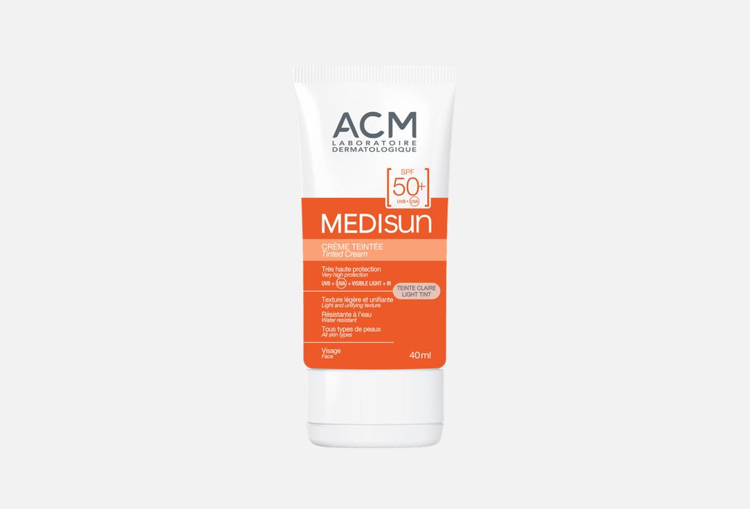 ACM Laboratoire Dermatologique Light tint sunscreen cream spf50+ Medisun