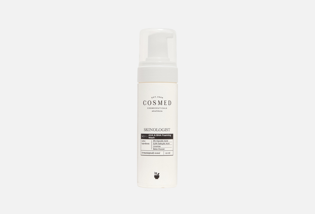 COSMED Aha bha foaming wash Skinologist
