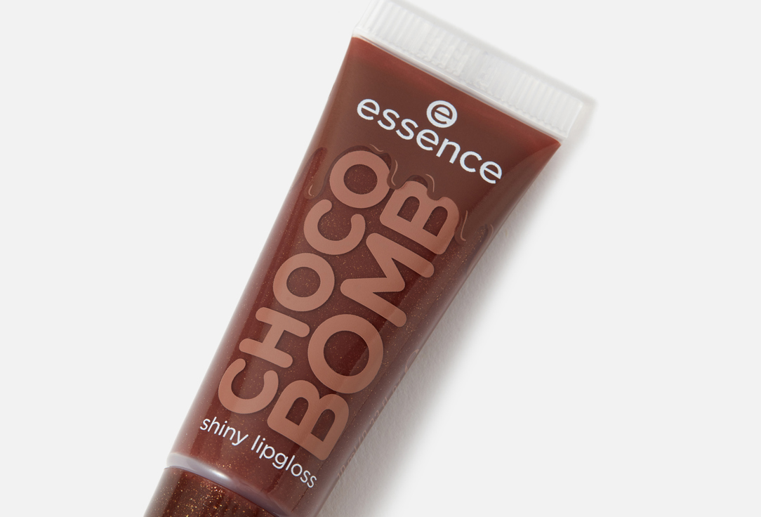 essence High-shine glossy lip gloss CHOCO BOMB 01, Chocoholic! 10 ml essence High-shine glossy lip gloss CHOCO BOMB